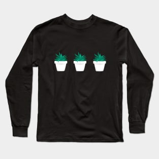 Succulent Plants Long Sleeve T-Shirt